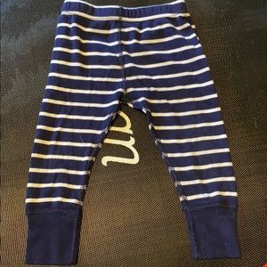 Hannah Anderson wiggle pants. Navy blue
